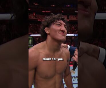 He let the intrusive thoughts win 😂 #ufc306