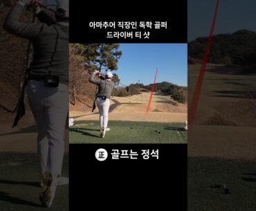 골프존카운티 사천 / 비룡 코스 5번 홀 / 드라이버 티 샷