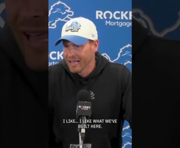 Ben Johnson explains why he returned to the Lions | Detroit Lions #shorts