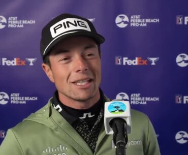 Viktor Hovland Discusses 2025 AT&T Pebble Beach Pro Am | PGA Tour Thursday Flash Interview