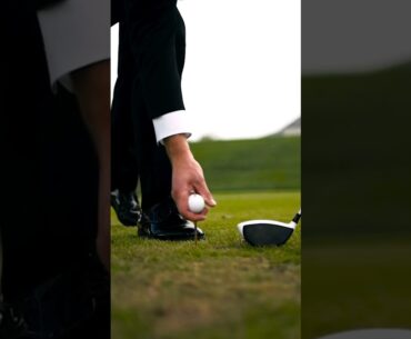 They met at a golf course! #cinematographer #wedding #cinematic #golf #couplegoals