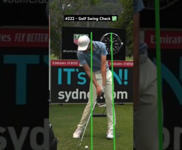 Weight Shift (Golf Swing Slow Motion)