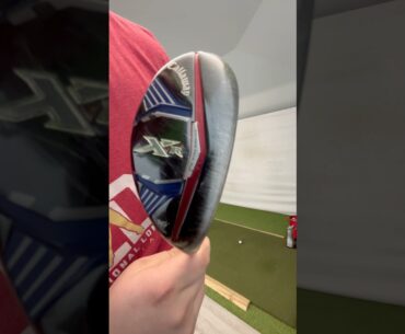 Hybrid Goes How Far???? #clubheadspeed #longdrivegolf #golfsimulator #callawaygolf  #trickshots