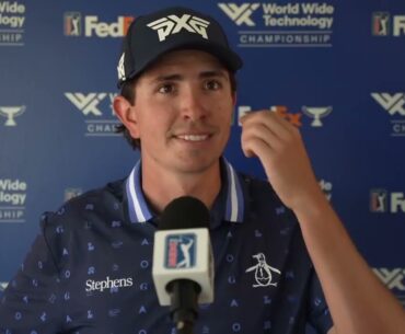 Nico Echavarria Saturday Flash Interview 2024 World Wide Technology Championship