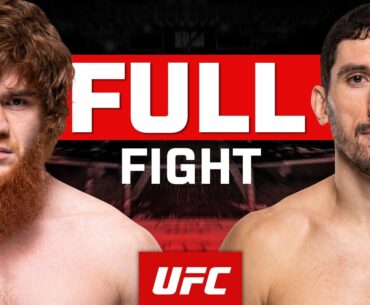Shara Magomedov vs Armen Petrosyan | FULL FIGHT | UFC Saudi Arabia