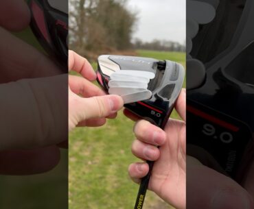 Secret Lead Tape Hack to Stop any Slice #golf #golftechnique #golfslice