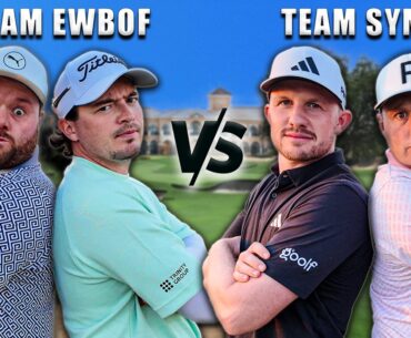 The Double Act YOU NEED TO WATCH !! 😂| Ewen Ferguson & Ange VS Connor Syme & Tubes | Stroke Play