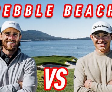 Collin Morikawa VS Tommy Fleetwood @ Pebble Beach