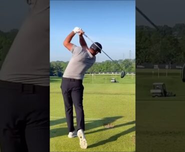 오른발 쭉 펴기 I 상체 회전 안정적 지지 I 브룩스 켑카(Brooks Koepka)