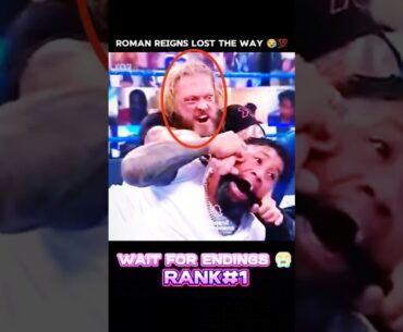 Roman Reigns was unable to protect Jey Usos 🔥 #WWE #wwe #smackdown #wwe2k24 #wrestling #wweraw #edit