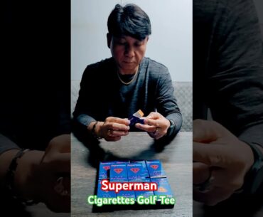 Superman cigarettes Golf Tee