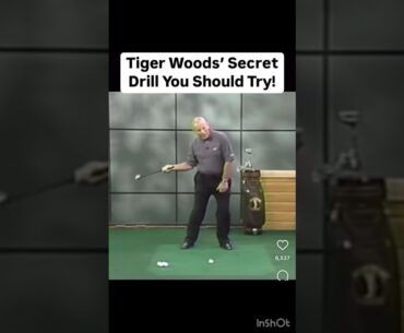 Tiger’s Secret Drill!   #golf #miracleswing #golfadvice #golfinstruction #overthetop #golftips