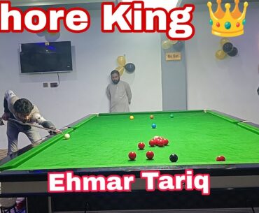Lahore King Ehmar Tariq | Beautiful Snooker Shots & tricks On my channel | Century Players Live MSF