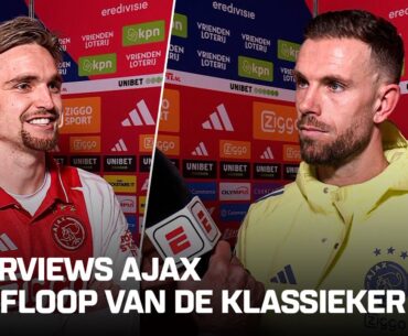🗣️ "Ik ben blij om bij Ajax te blijven." | Interviews na Ajax - Feyenoord