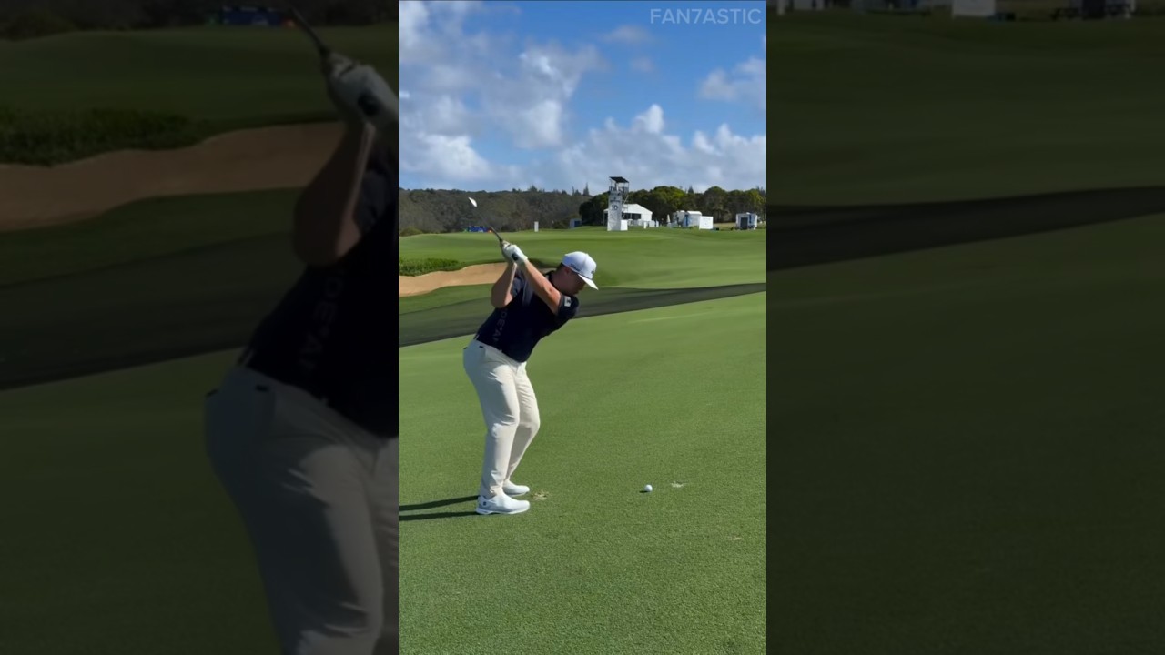 PGA Sungjae Im Golf Iron Swing & Slow Motion PGA Sungjae Im Golf Iron Swing & Slow Motion