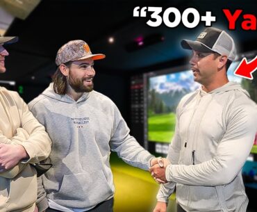 Catching Golfers lying INSIDE a golf club...