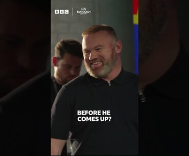 'Shall I take Alan's seat?' Rooney pranks Shearer #shorts