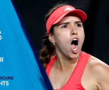 Camila Osorio v Maria Sakkari Highlights | Australian Open 2025 First Round