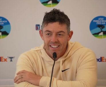 Rory McIlroy don't find a good answer about slow play golf