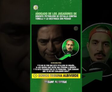 Víctor Hugo Pérez muy enojado con Tonelli.