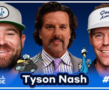 Tyson Nash shares some INCREDIBLE hockey stories and his unique bag set up