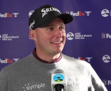 Sepp Straka Recaps Performance at 2025 AT&T Pebble Beach Pro Am | PGA Tour Post-Tournament
