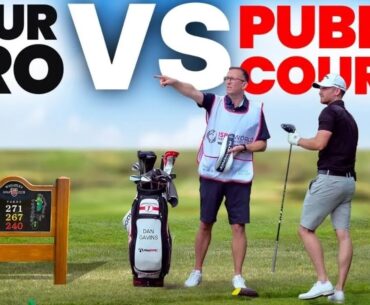 What Score Can a 2x DPTour Pro Really Get on a PUBLIC Golf Course?