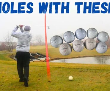I was SURPRISED by one GOLF BALL!