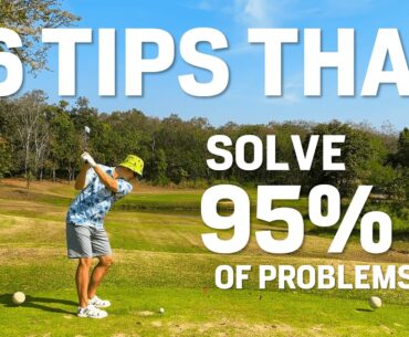 The 6 Thoughts that Solve 95% of your Golf Problems