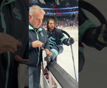 the way he just *zooms* away 🏎️ #SeattleKraken #hockey #NHL