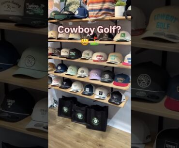 Cowboy Golf? #farming  #fashion #golf #cowboy
