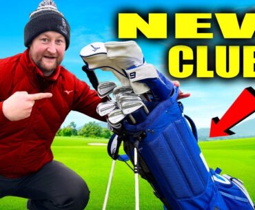 FIRST ROUND With My NEW CLUBS!