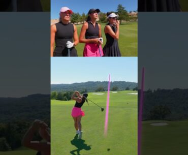 Double bogey to eagle #ladygolfers #golfclub #automobile #ladygolfer #golfcourse #golfgirl