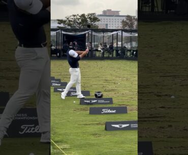 Tom Kim driver swing