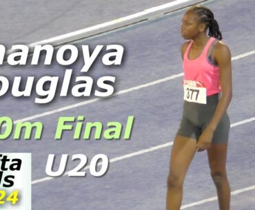 Shanoya Douglas | Sabrina Dockery | Jounee Armstrong | U20 200m Final | Carifta Trials Jamaica 2024
