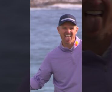 WALK-OFF eagle for Justin Rose 🔥