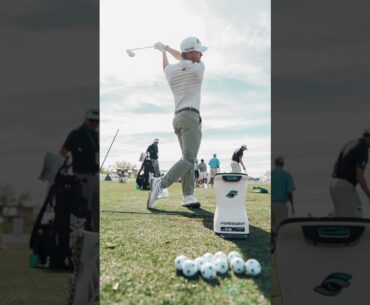 From the range with Nicolai Hojgaard at Waste Management Phoenix Open 🏜️📸