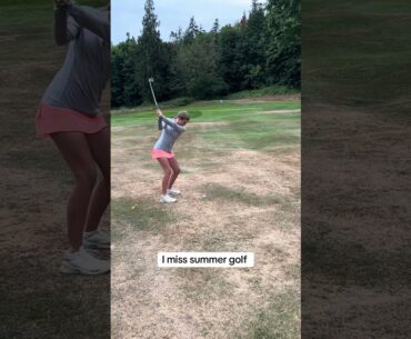 I just have so much fun this time of year #golf #golfgirls #golfswing #golfer #swing #golfing