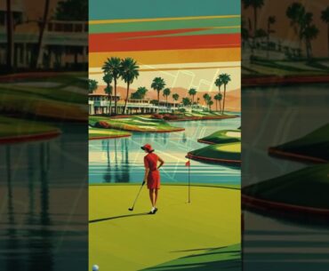 Balearic Chillout at a Vintage Golf Course | Warm Tropical Vibes for Stress-Free Days #shorts