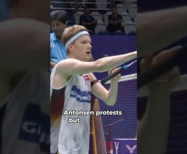 CONTROVERSY: Anders Antonsen vs Weng Hong Yang in Intense China Open Showdown!