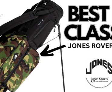The Jones Golf Rover golf bag // best stand bag in golf 2024 2025