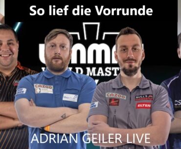So lief das Winmau World Masters Prelim mit @darts.universe (Stream 29.01.25) - Adrian Geiler Live
