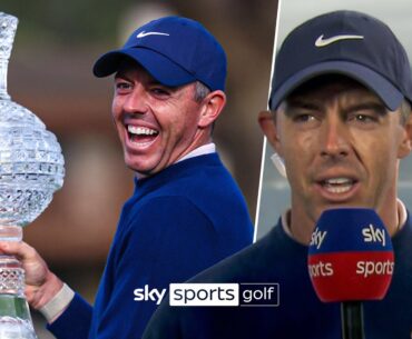 Rory McIlroy reacts to his AT&T Pebble Beach Pro-Am WIN! 🏆