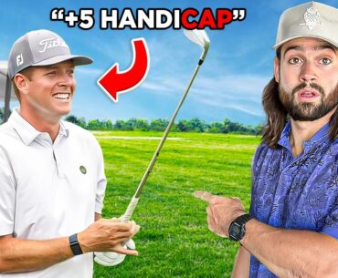 The pro shop told us to call out THIS golfer