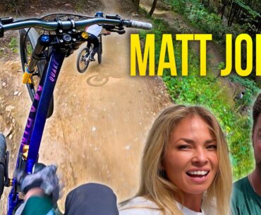 Riding With Matt Jones in Queenstown, New Zealand