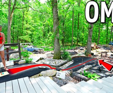 We've Never Seen a Mini Golf Course Like This!