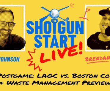 TGL postgame show: LAGC vs. Boston Common + WM Phoenix Open Preview | The Shotgun Start