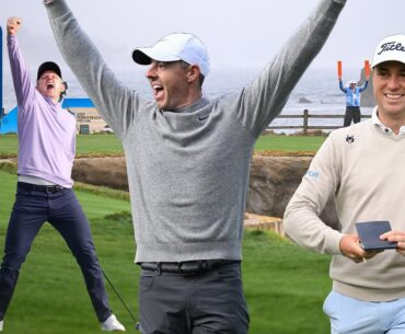 The BEST Aces, Hole Outs, and Other Amazing Shots | AT&T Pebble Beach Pro-Am | 2025