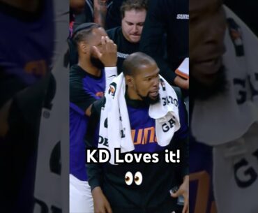 KD is impressed by the SWEET move from rookie Ryan Dunn! 👀🔥|#Shorts