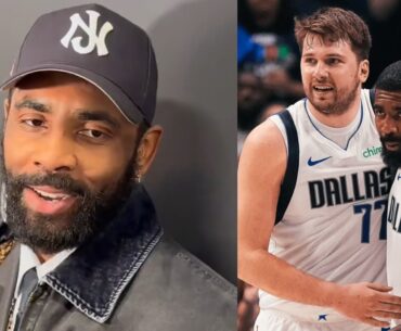 Kyrie Irving reacts to Luka Doncic trade for Anthony Davis "It’s a grieving process"